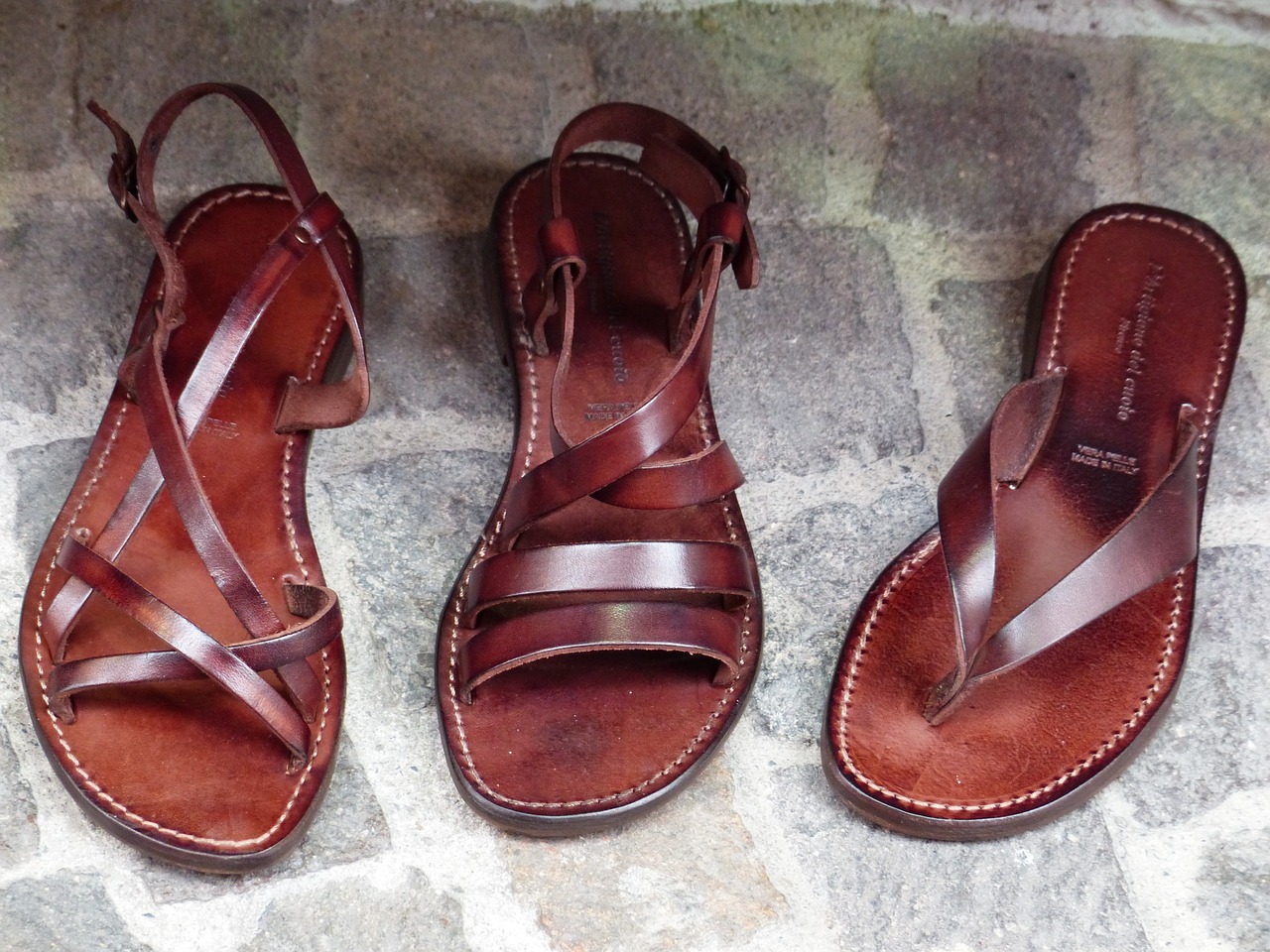 Adinkra sandals